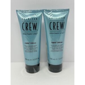 Lot of 2 NEW Sealed American Crew Fiber Cream 3.3oz